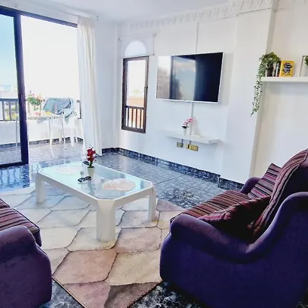 Garajonay 3 Bedrooms Apartment, Ocean & Pool View Playa Fanabe