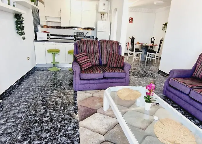 Garajonay 3 Bedrooms Apartment, Ocean & Pool View 度假居